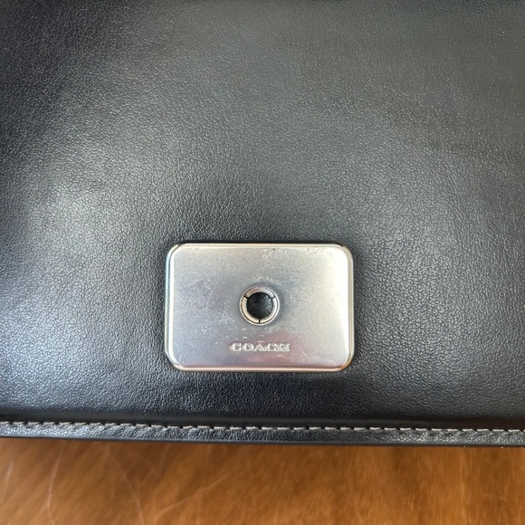 Coach Bandit Shoulder Bag in Black with Silver Hardware - Picture 12 of 13